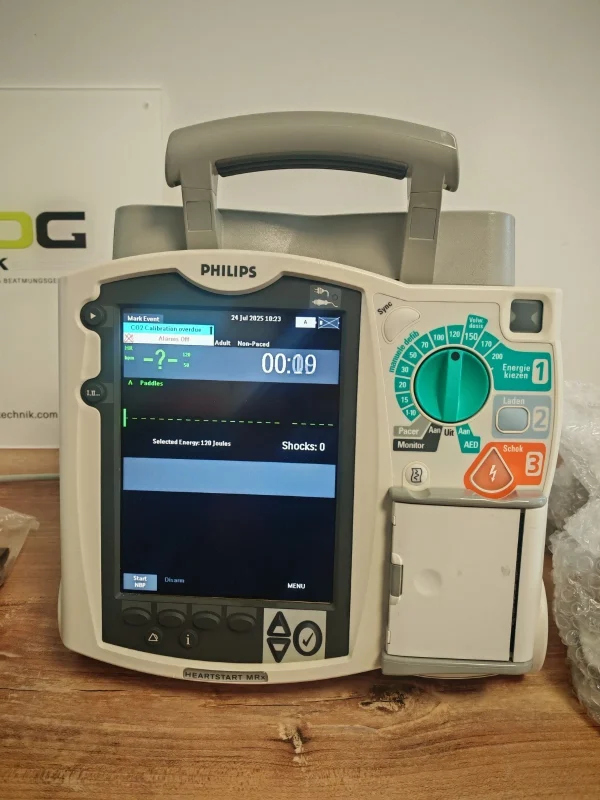 Defibrillator, manufacturer Philips, model M3535A